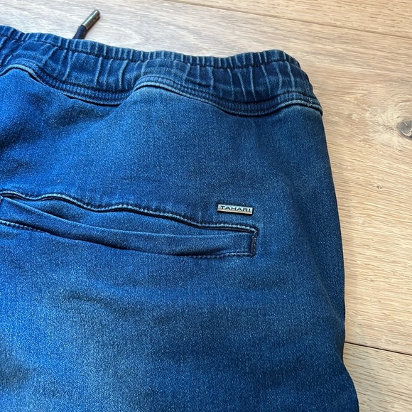 Tahari Men’s Denim Cargo Shorts in Size XL - Picture 4 of 8